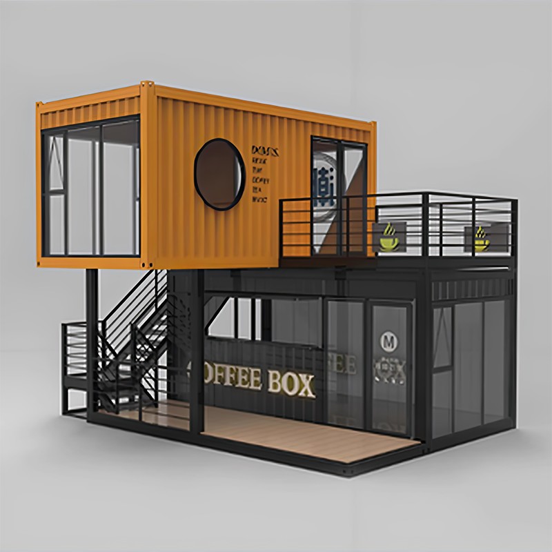 Beholder liten butikk (korrugert veggpanel) Beholder liten butikk (korrugert veggpanel)