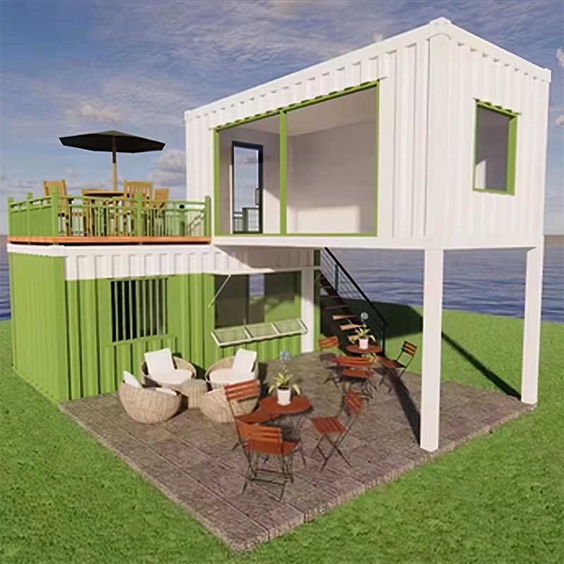 Beholder liten butikk (korrugert veggpanel) Beholder liten butikk (korrugert veggpanel)